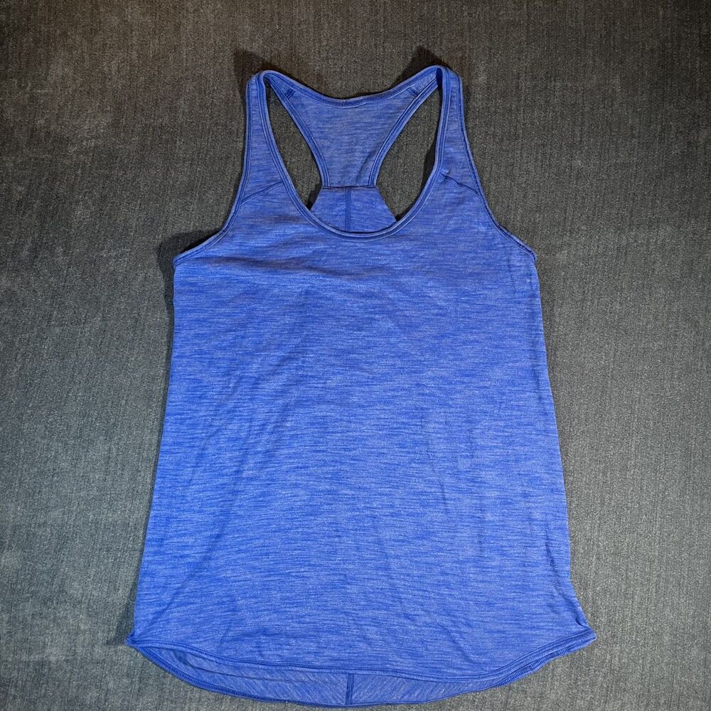 Lululemon Essential Tank Top Women’s Size S Blue Athletic Gym Run Yoga Workout